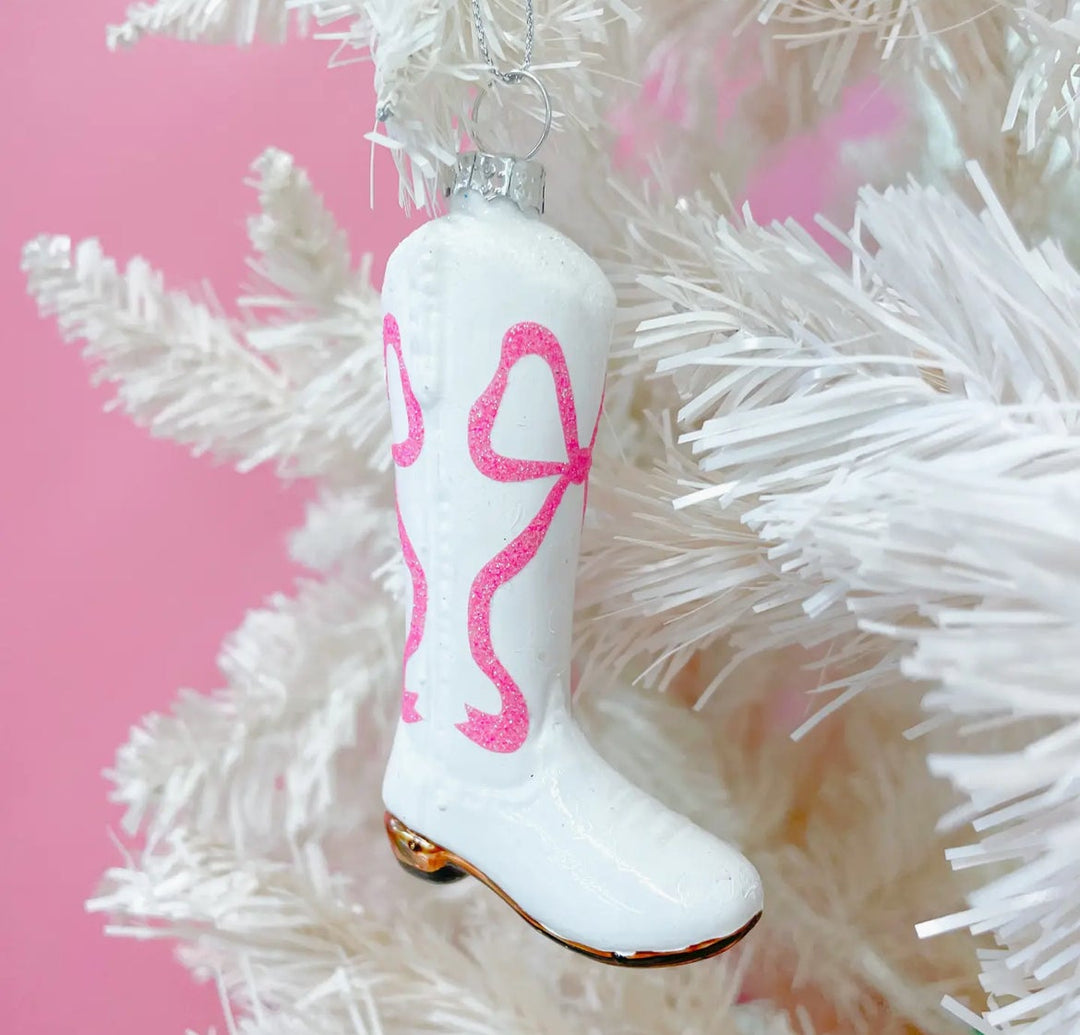 COWBOY BOOT Ornament