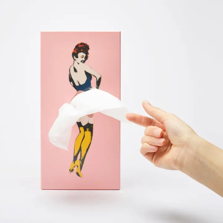 BARBARA Y FLYING SKIRT Tissue Box
