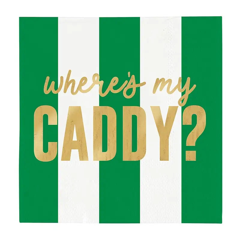 WHERE'S MY CADDY Napkins