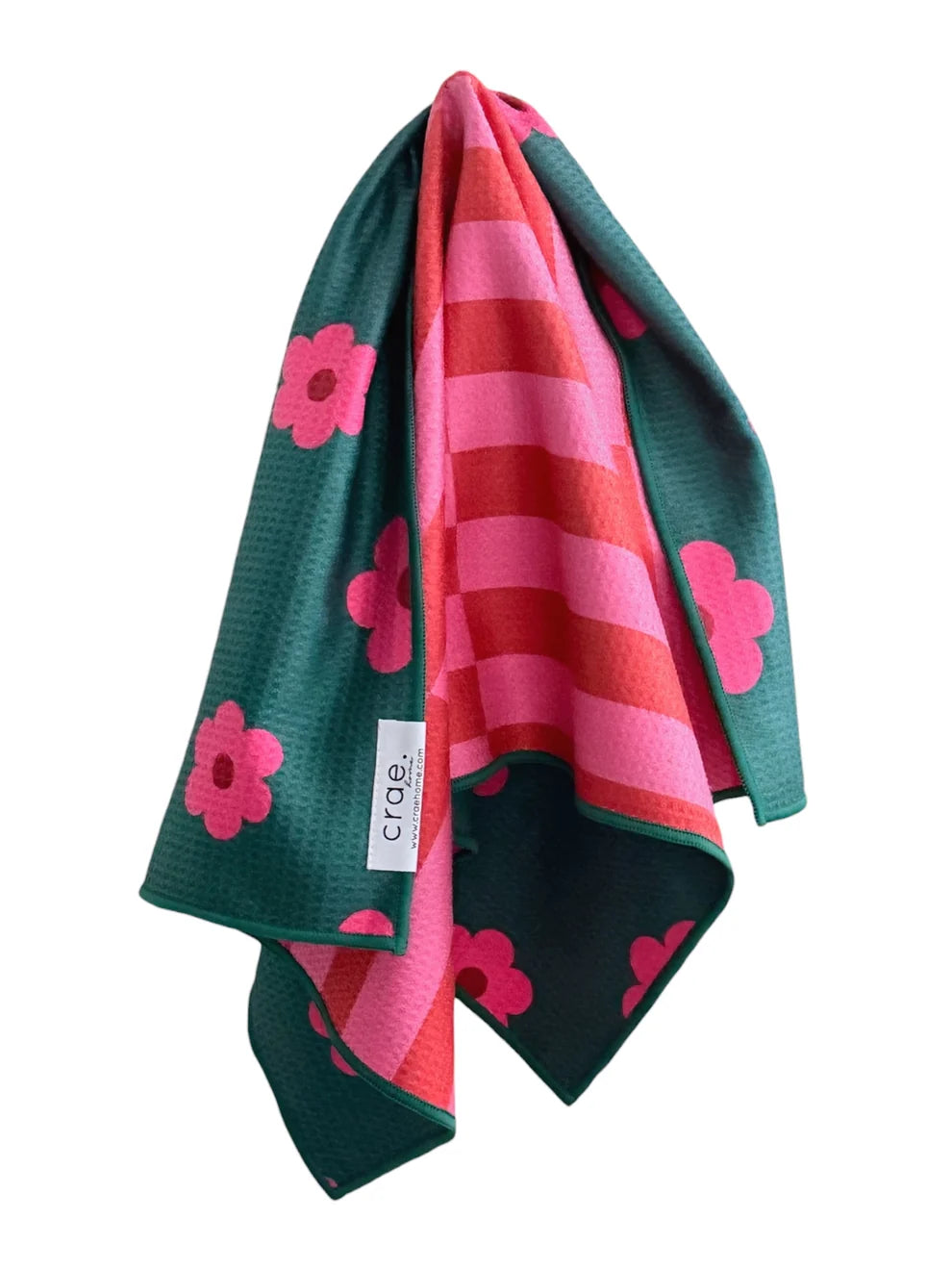 PINK PUNCH Reversible Hand Towel
