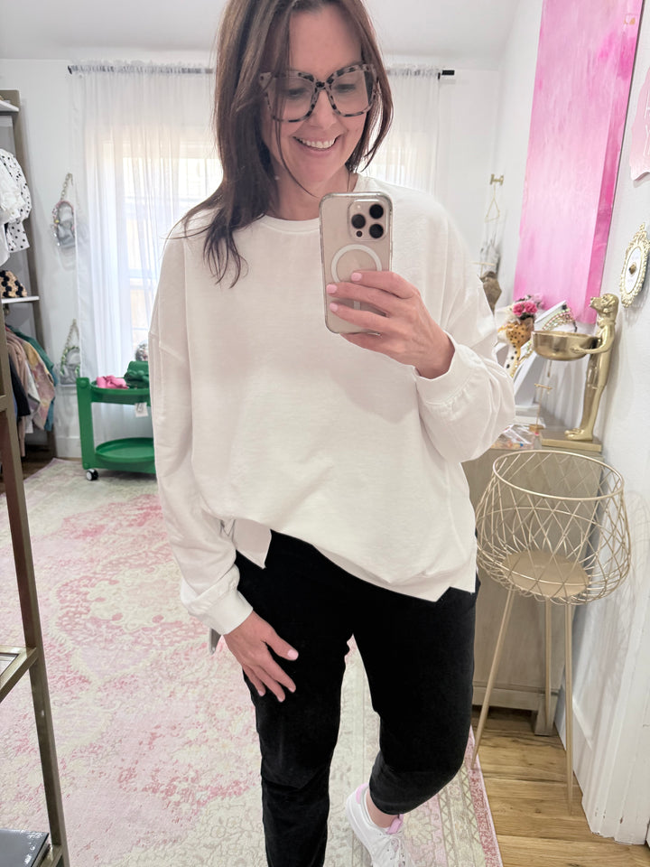 MODERN WEEKENDER Crew-Neck