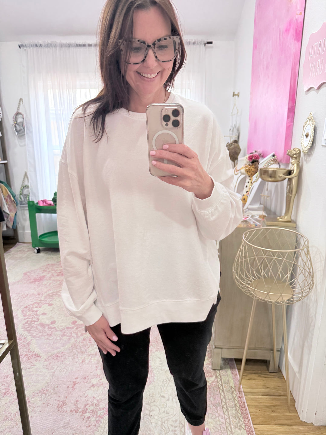 MODERN WEEKENDER Crew-Neck