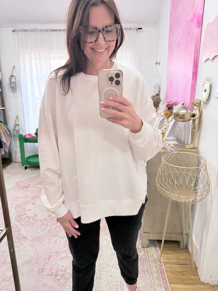 MODERN WEEKENDER Crew-Neck