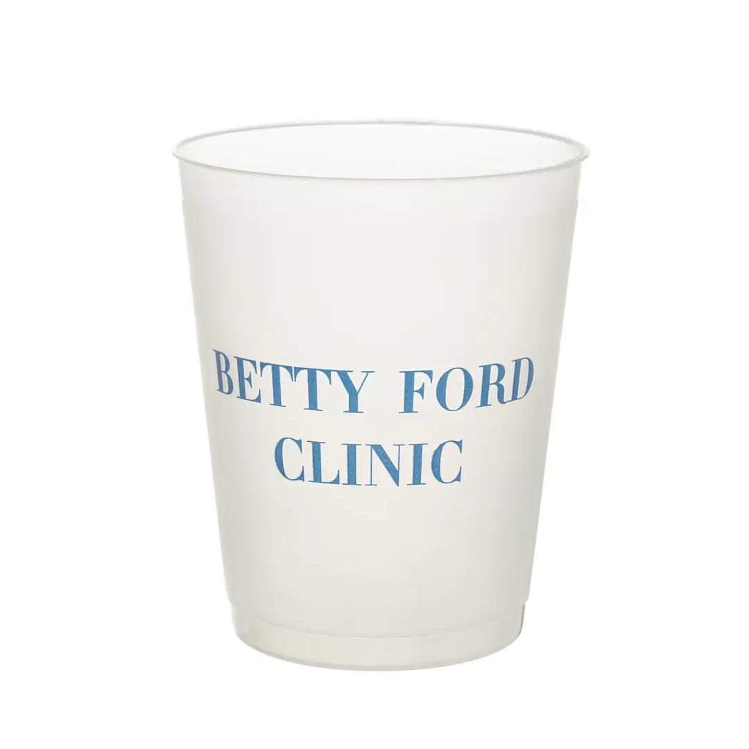 BETTY FORD CLINIC Roadie Cups