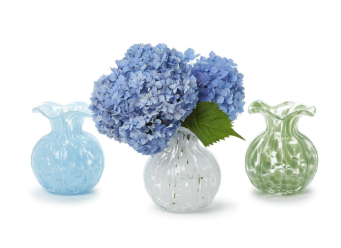 RUFFLED EDGE VASE