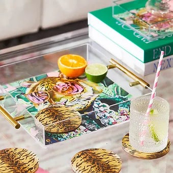 Drunk Girl Designs Toby the Tiger Tray - Thumbnail 3