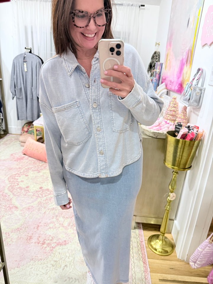 ALL DAY CROPPED Jacket