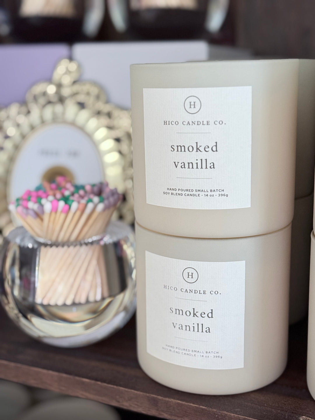 SMOKED VANILA Hico Candle Co. Candle