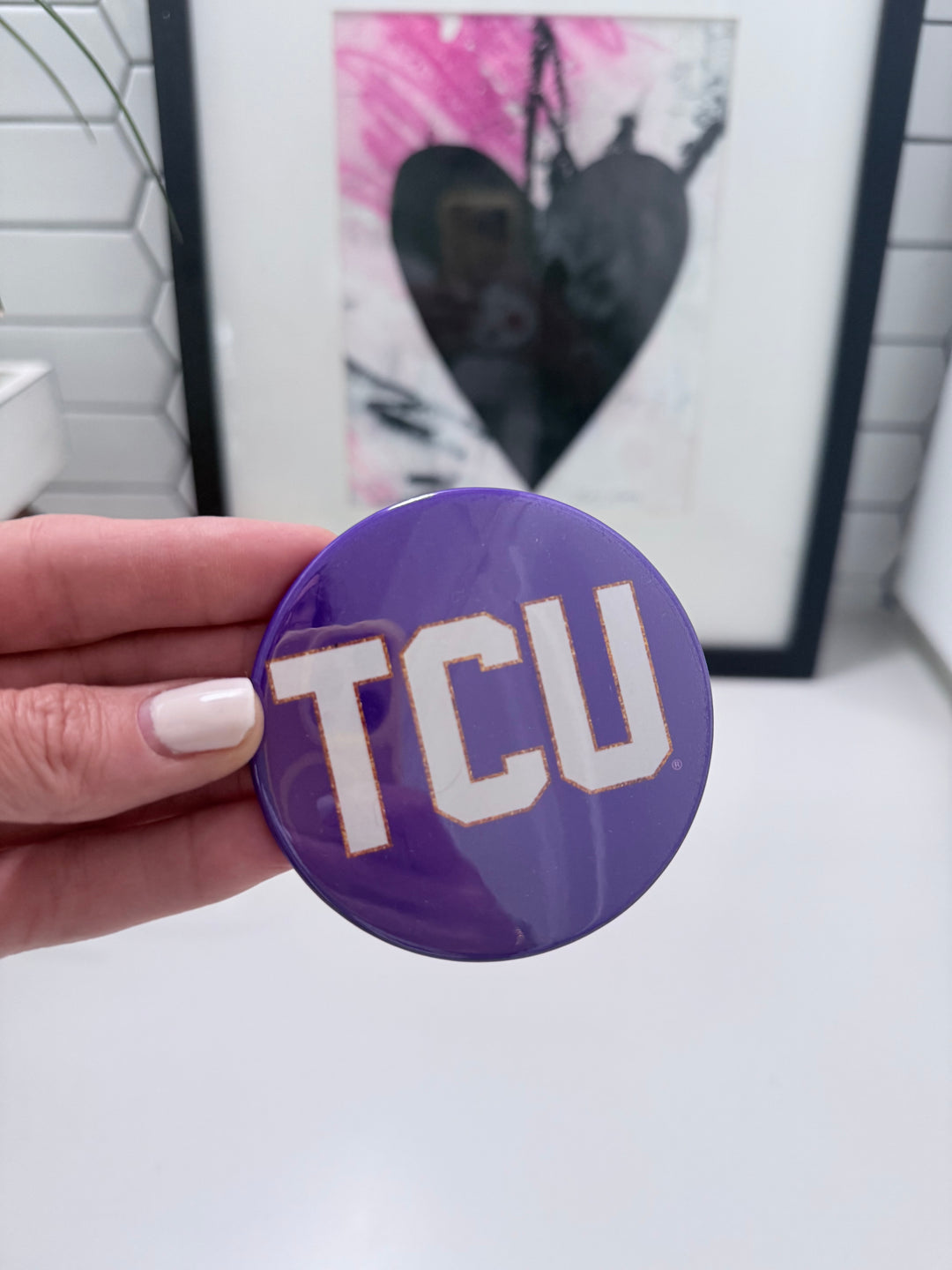 TCU GAME DAY BUTTONS