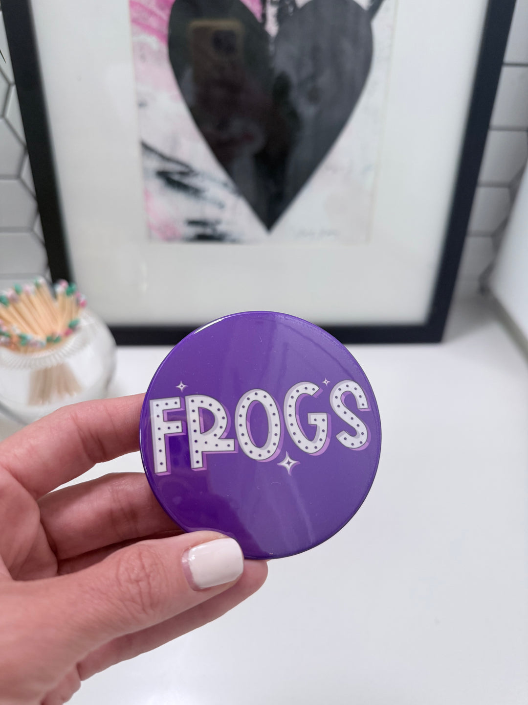 TCU GAME DAY BUTTONS