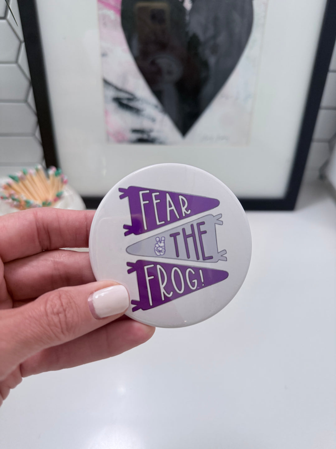 TCU GAME DAY BUTTONS