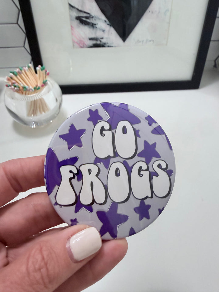 TCU GAME DAY BUTTONS