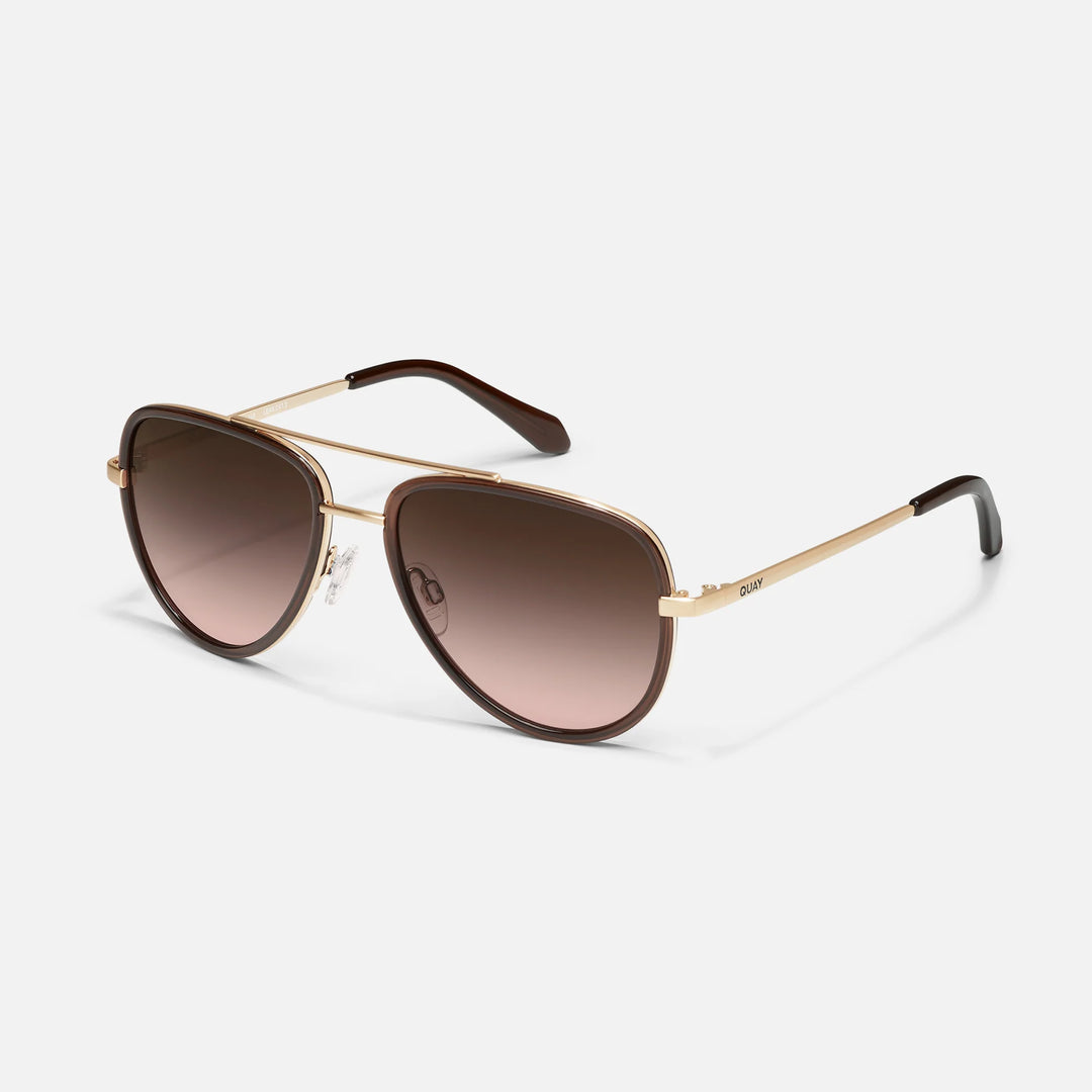 QUAY ALL IN MEDIUM Brown Sunnie