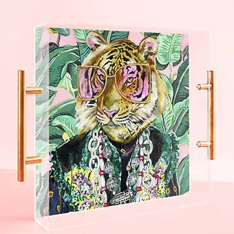 Drunk Girl Designs Toby the Tiger Tray