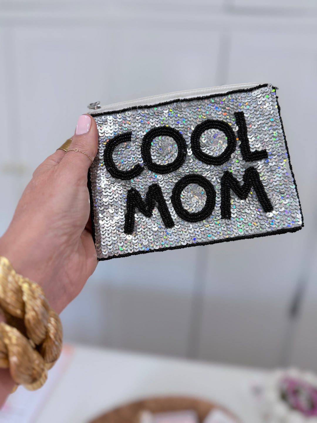 BEADED COIN PURSE