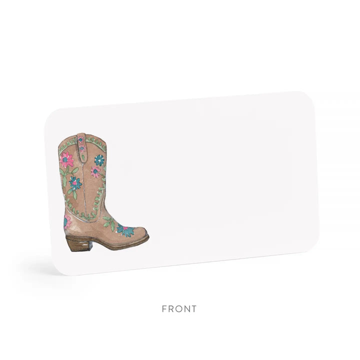 COWBOY BOOT Little Notes