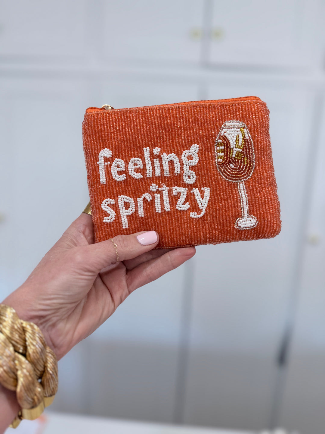 BEADED COIN PURSE