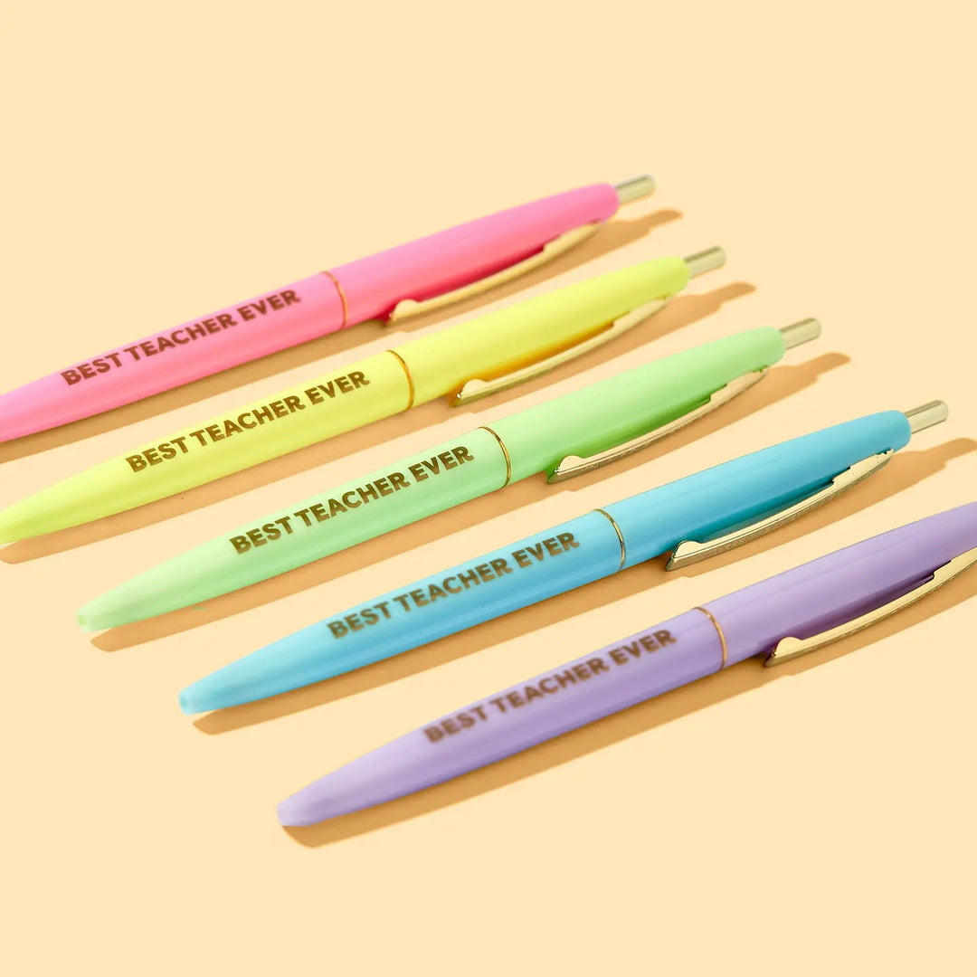 BEST TEACHER EVER Pen Set