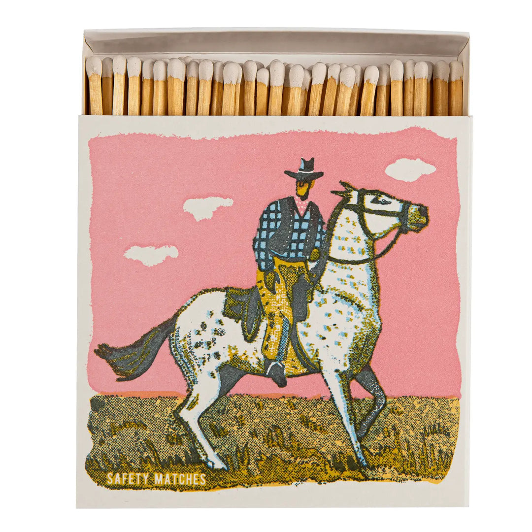 PINK COWBOY Match Box