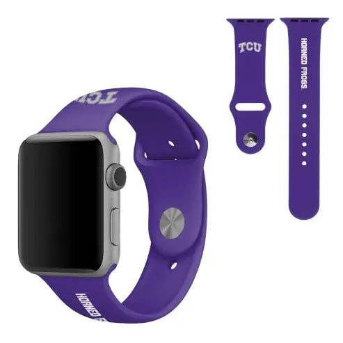 TCU APPLE WATCH BAND