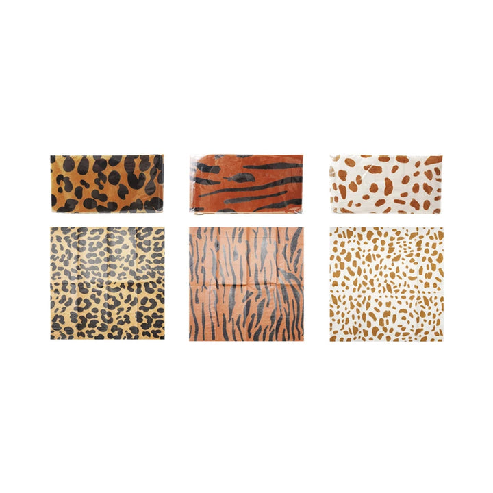 ANIMAL PRINT Guest Towels