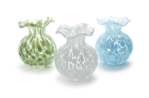 RUFFLED EDGE VASE