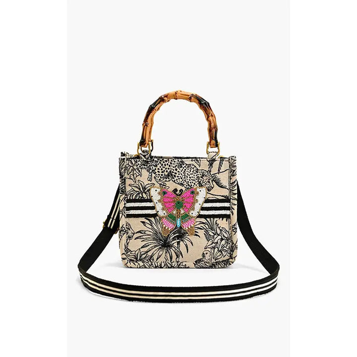 BUTTERFLY EFFECT Beaded Handbag